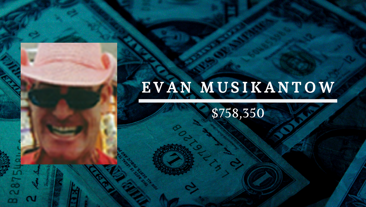 Evan Musikantow: $758,350